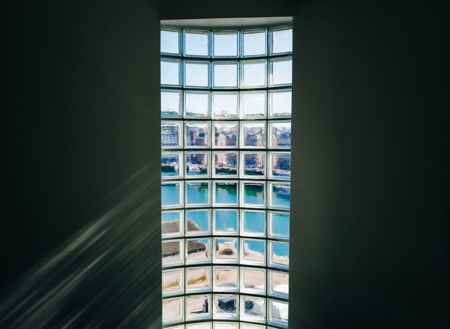 Sunlight streaming through a modern energy efficient window